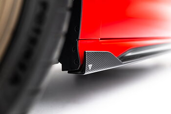 SET OF PREPREG CARBON FIBER SIDE SKIRTS SUITABLE FOR AUDI RS3 SEDAN 8Y FACELIFT – MAXTON DESIGN
