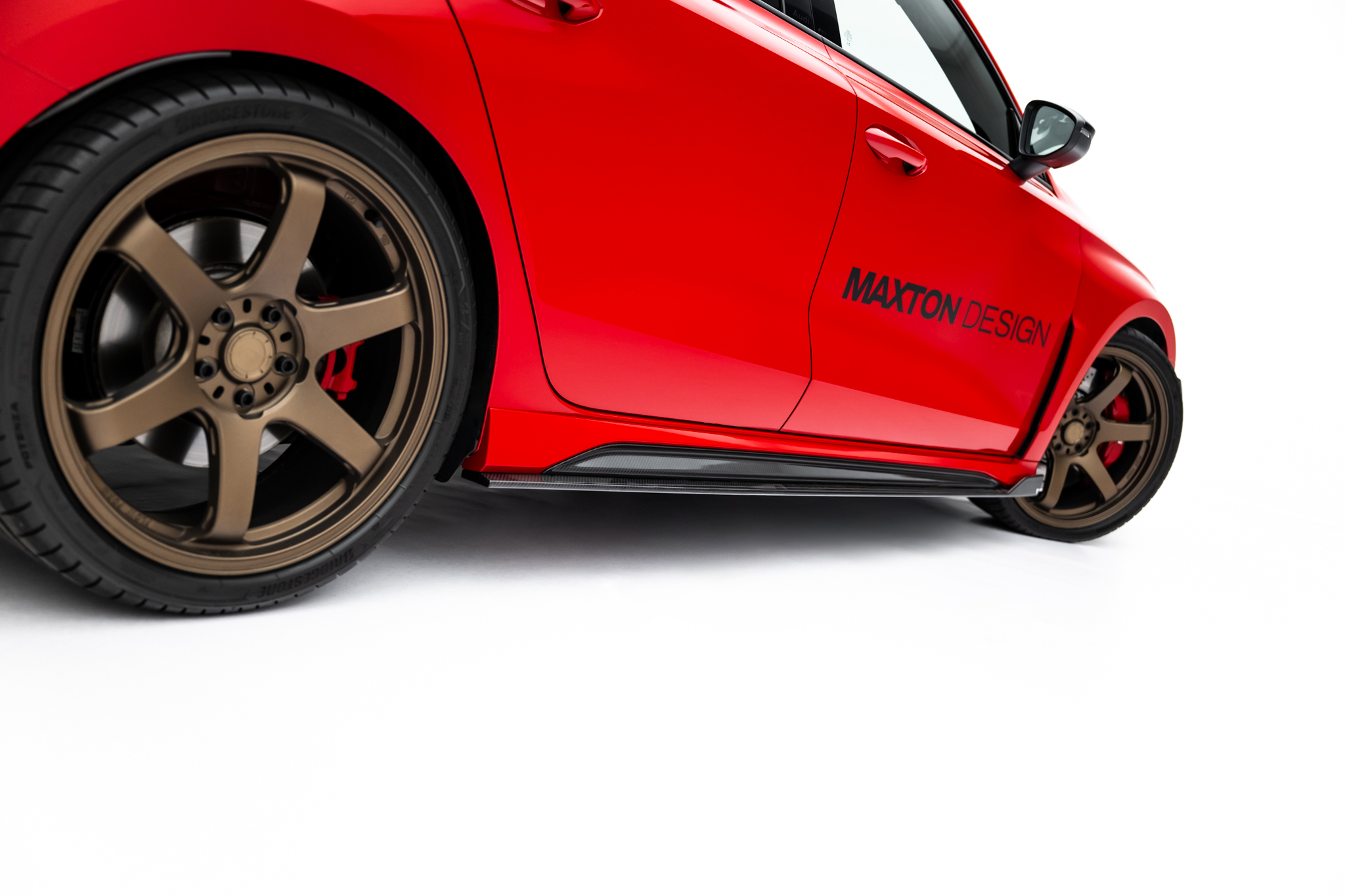 SET OF PREPREG CARBON FIBER SIDE SKIRTS SUITABLE FOR AUDI RS3 SEDAN 8Y FACELIFT – MAXTON DESIGN - 12