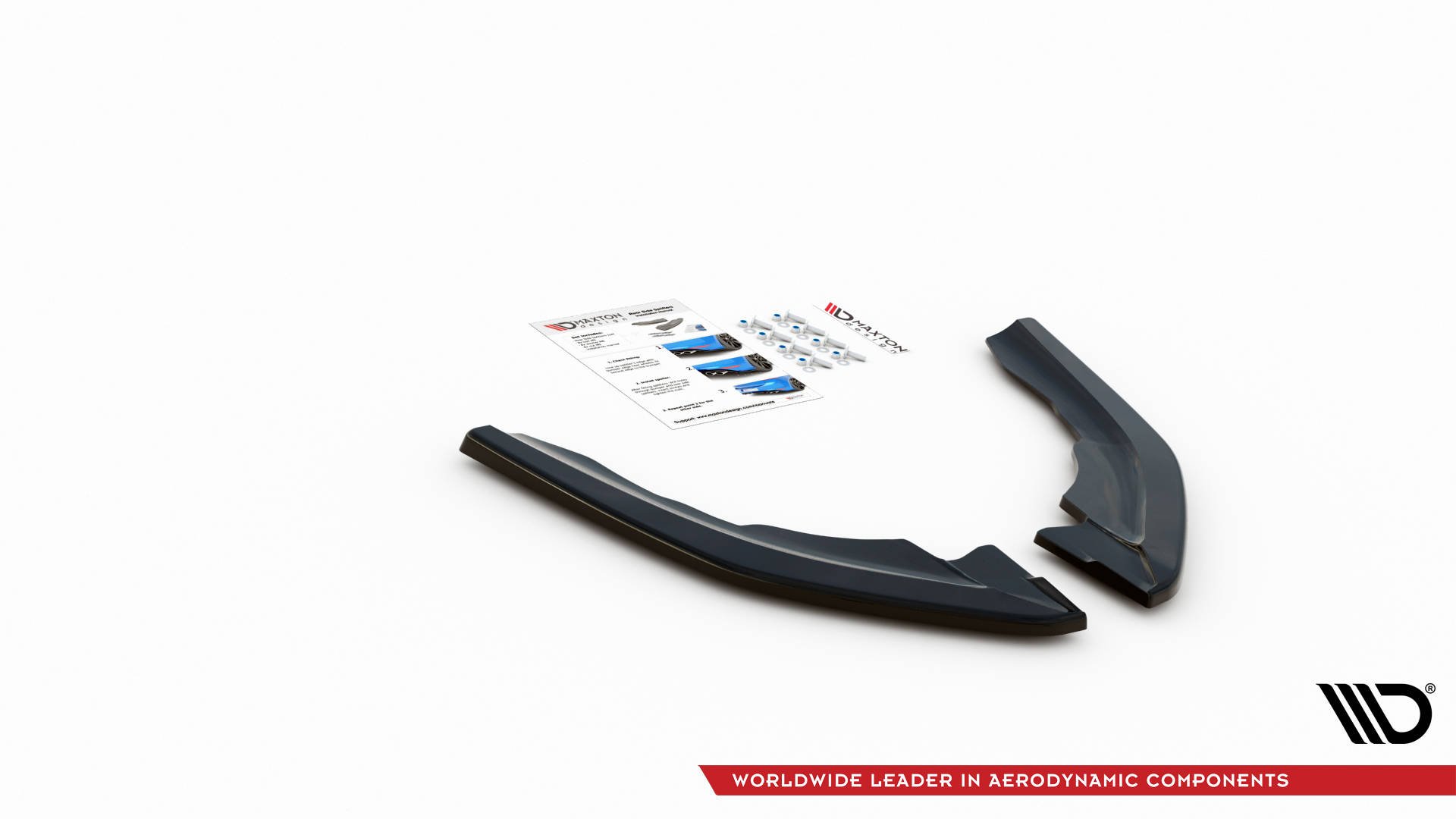Rear Side Splitters V.3 Bmw M2 F87 (2016-2020) - 4