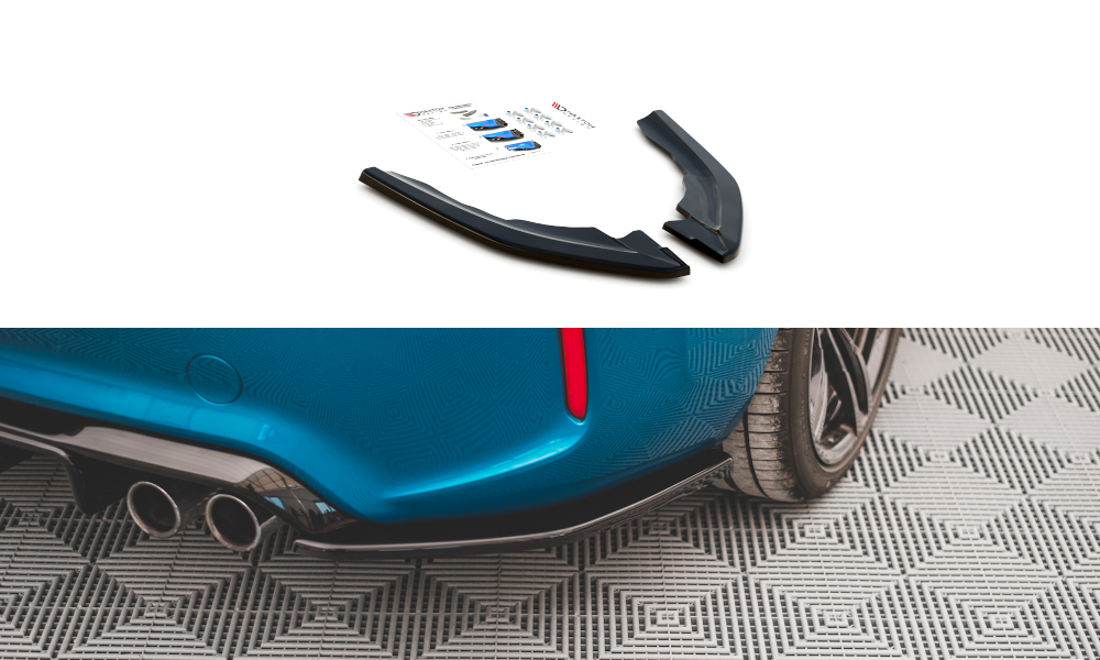 Rear Side Splitters V.3 Bmw M2 F87 (2016-2020)