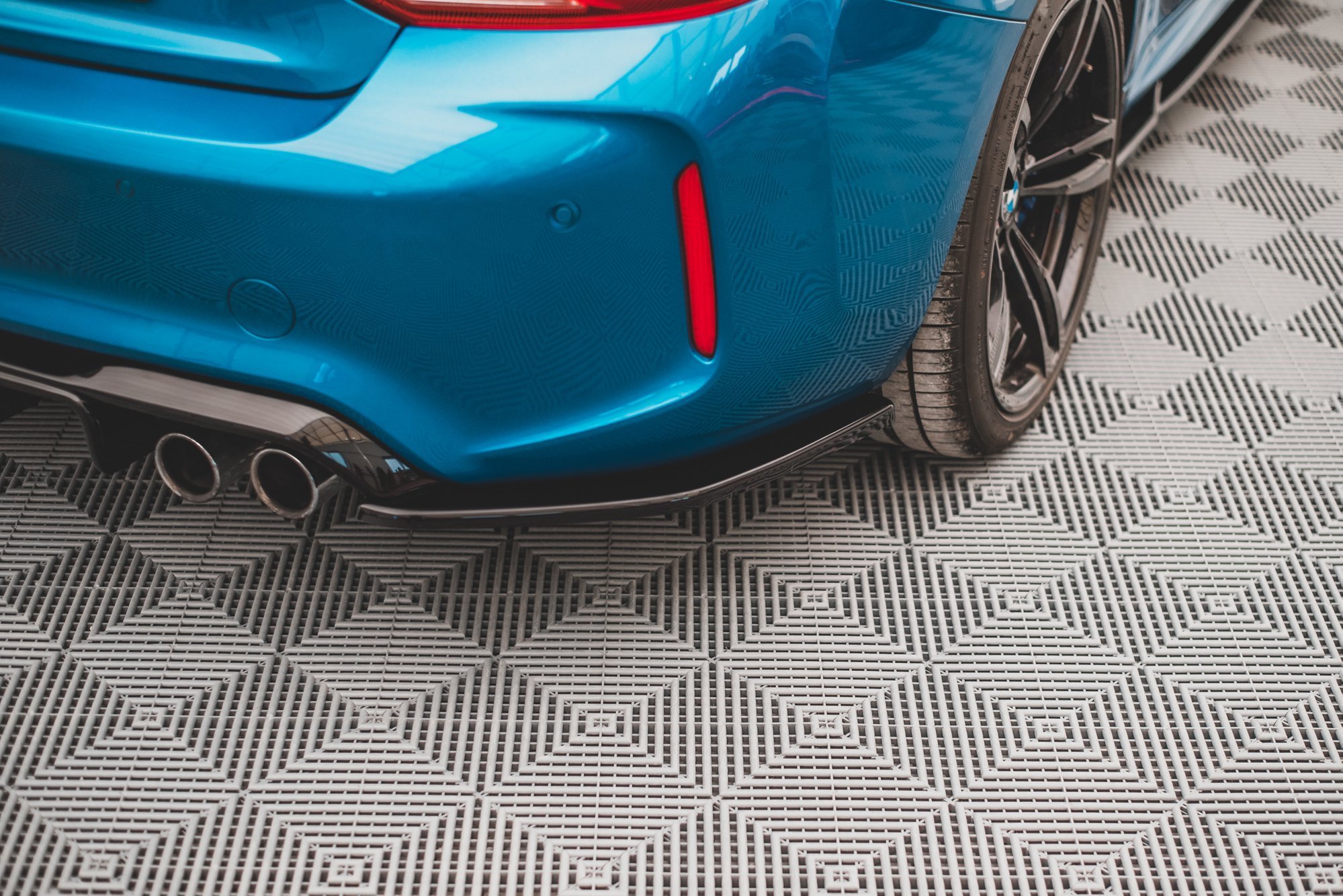 Rear Side Splitters V.3 Bmw M2 F87 (2016-2020) - 2