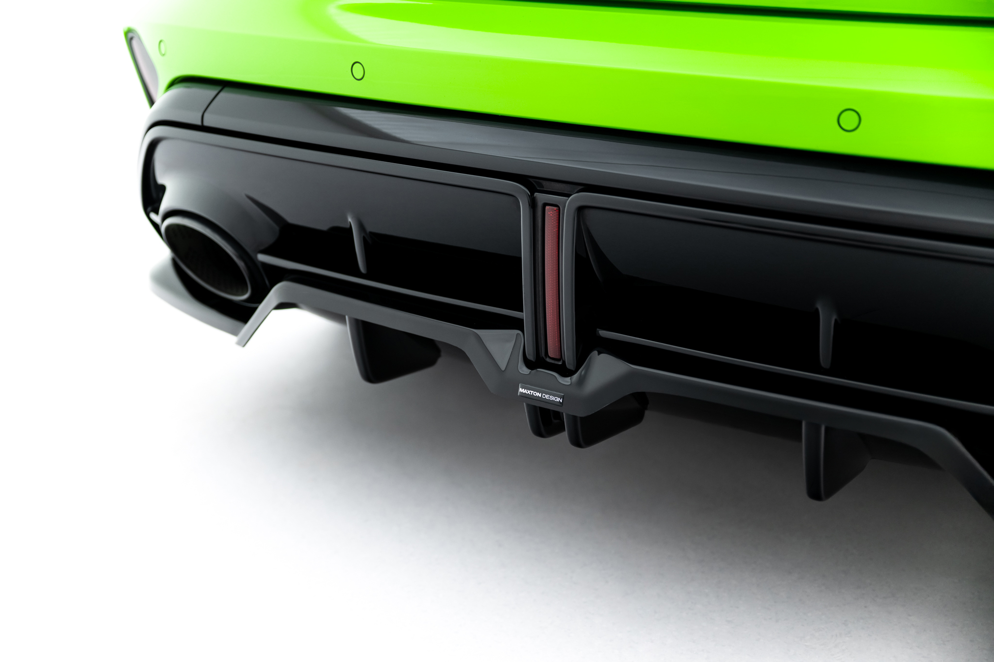 REAR SPLITTER (WITH VERTICAL BARS) V.2 SUITABLE FOR AUDI RS3 SPORTBACK 8Y FACELIFT – MAXTON DESIGN - 6