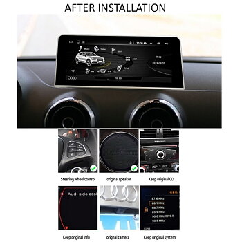 8,8" AUDI A3 8V ANDROID  13 NAVIGATION MULTIMEDIA SYSTEM