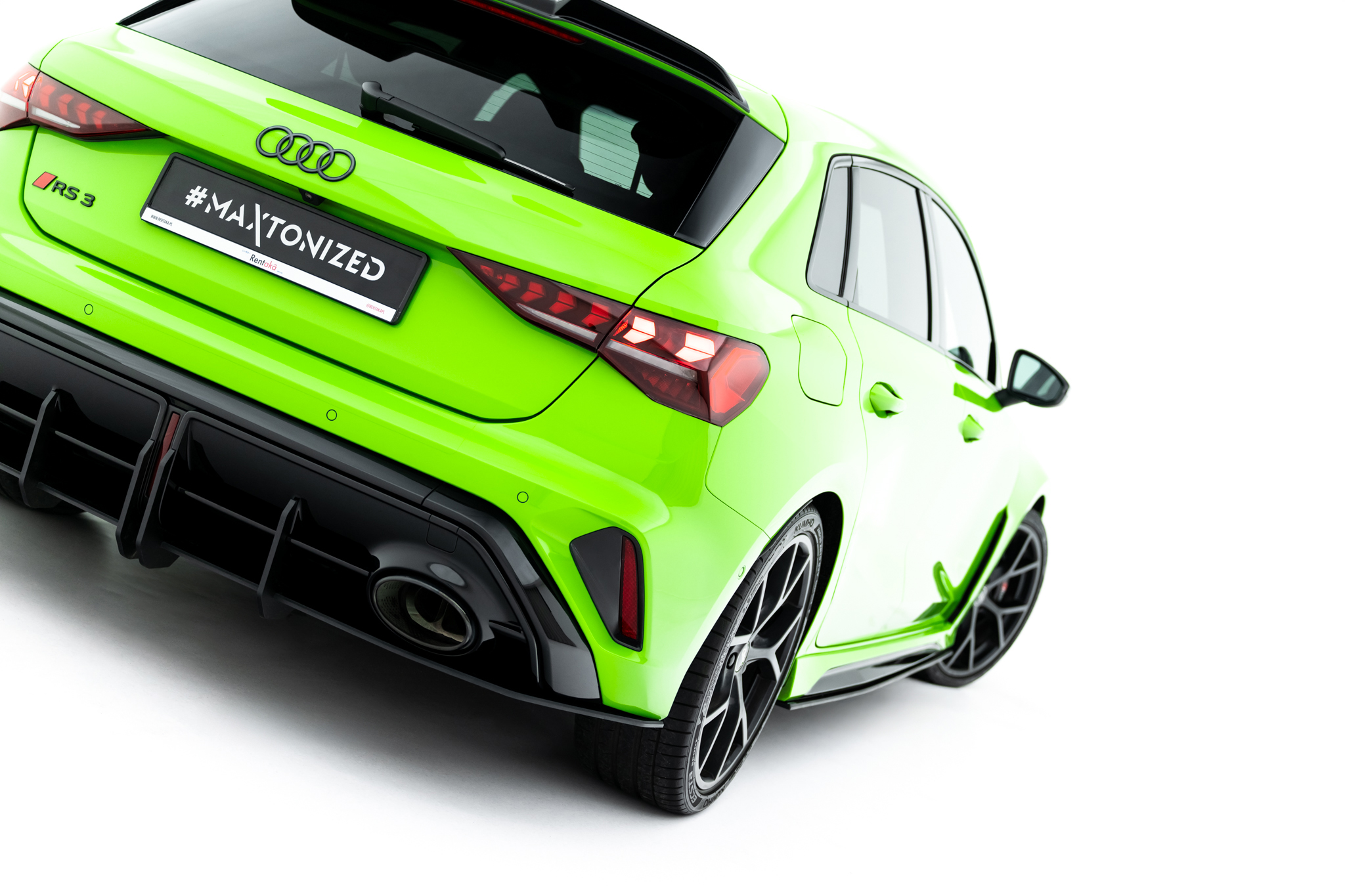 STREET PRO REAR DIFFUSER SUITABLE FOR AUDI RS3 SPORTBACK 8Y FACELIFT – MAXTON DESIGN - 9