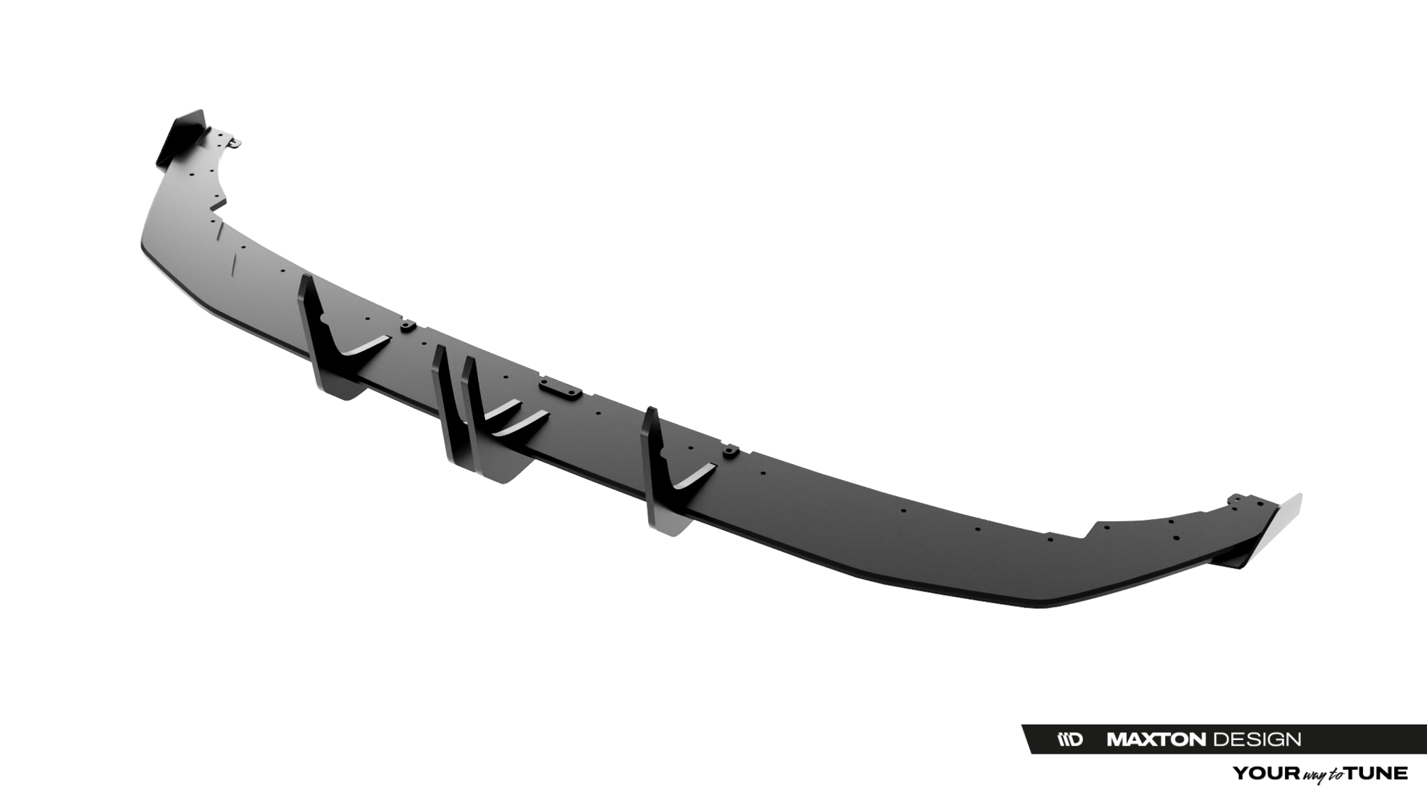 STREET PRO REAR DIFFUSER + FLAPS SUITABLE FOR AUDI RS3 SPORTBACK 8Y FACELIFT – MAXTON DESIGN - 4