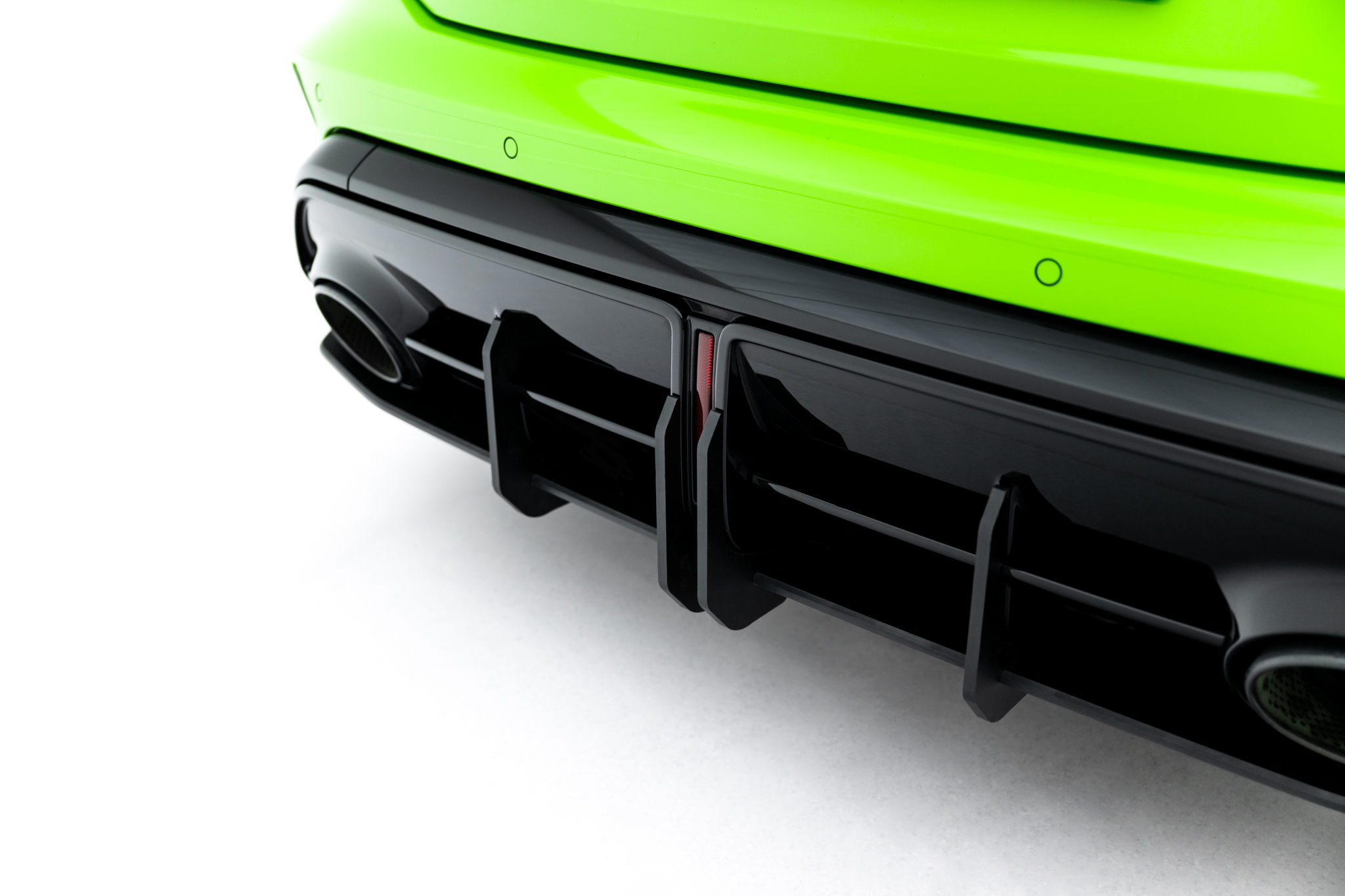 STREET PRO REAR DIFFUSER + FLAPS SUITABLE FOR AUDI RS3 SPORTBACK 8Y FACELIFT – MAXTON DESIGN - 8