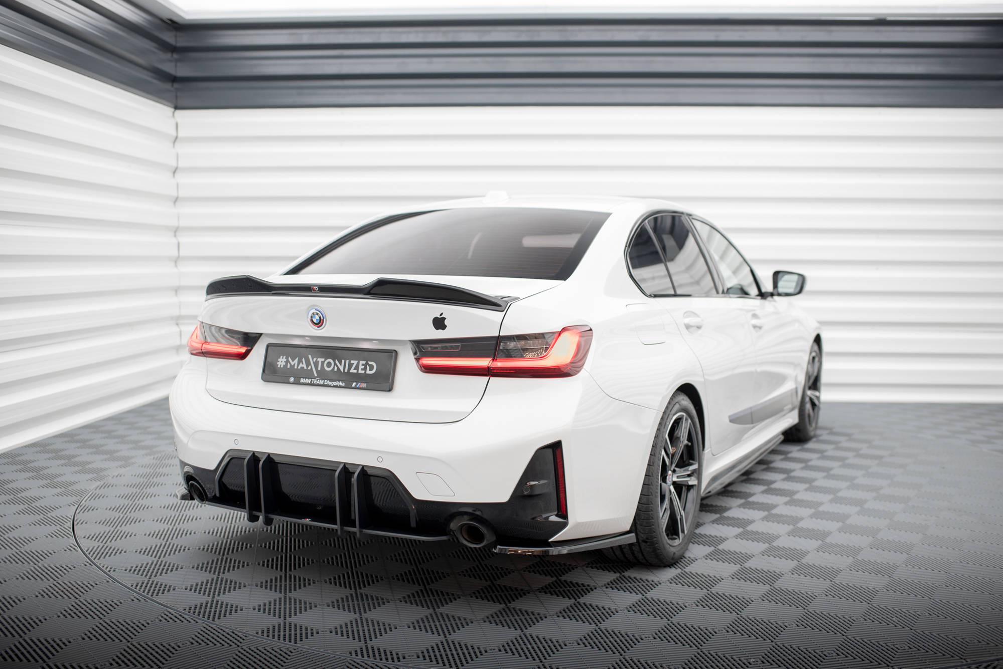 Rear Side Splitters BMW 3 M-Pack G20 / G21 Facelift - 2