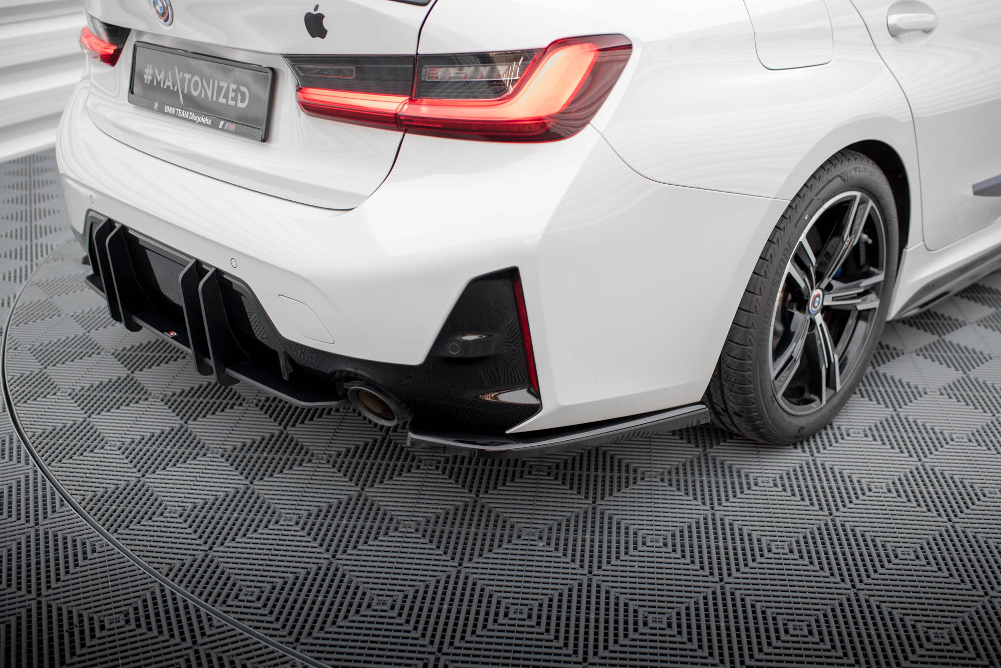 Rear Side Splitters BMW 3 M-Pack G20 / G21 Facelift - 4