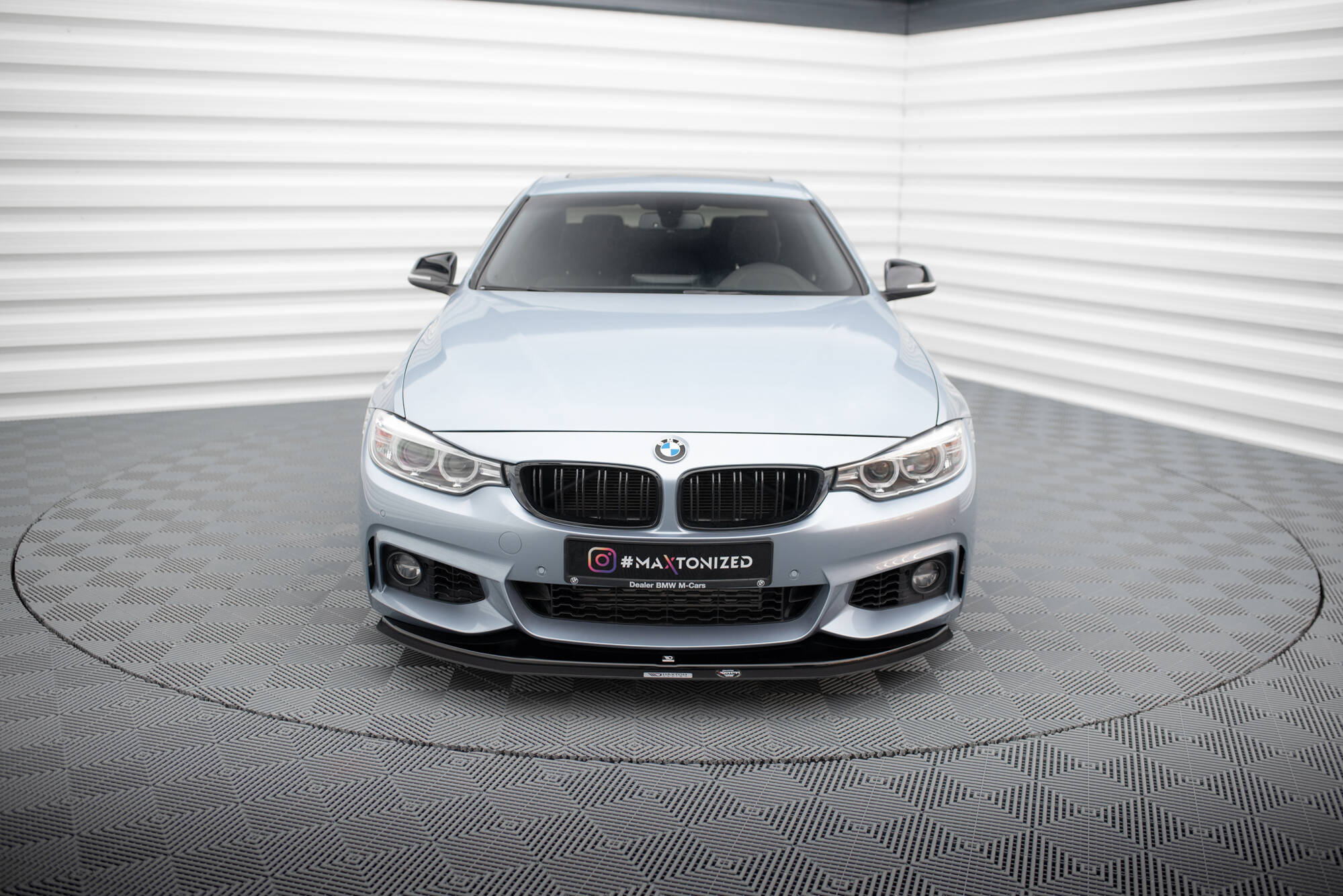 Hybrid Front Splitter BMW 4 Coupe / Gran Coupe / Cabrio M-Pack F32 / F36 / F33 - 2