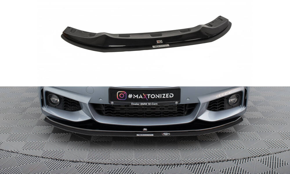 Hybrid Front Splitter BMW 4 Coupe / Gran Coupe / Cabrio M-Pack F32 / F36 / F33