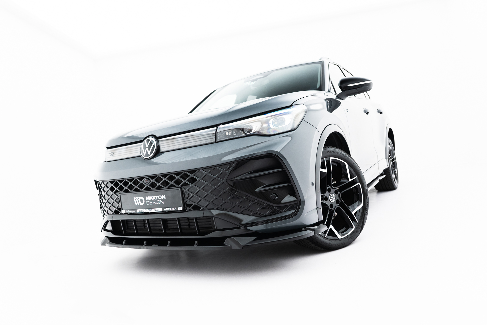 FRONT SPLITTER V.1 SUITABLE FOR VOLKSWAGEN TIGUAN R-LINE MK3 – MAXTON DESIGN - 3