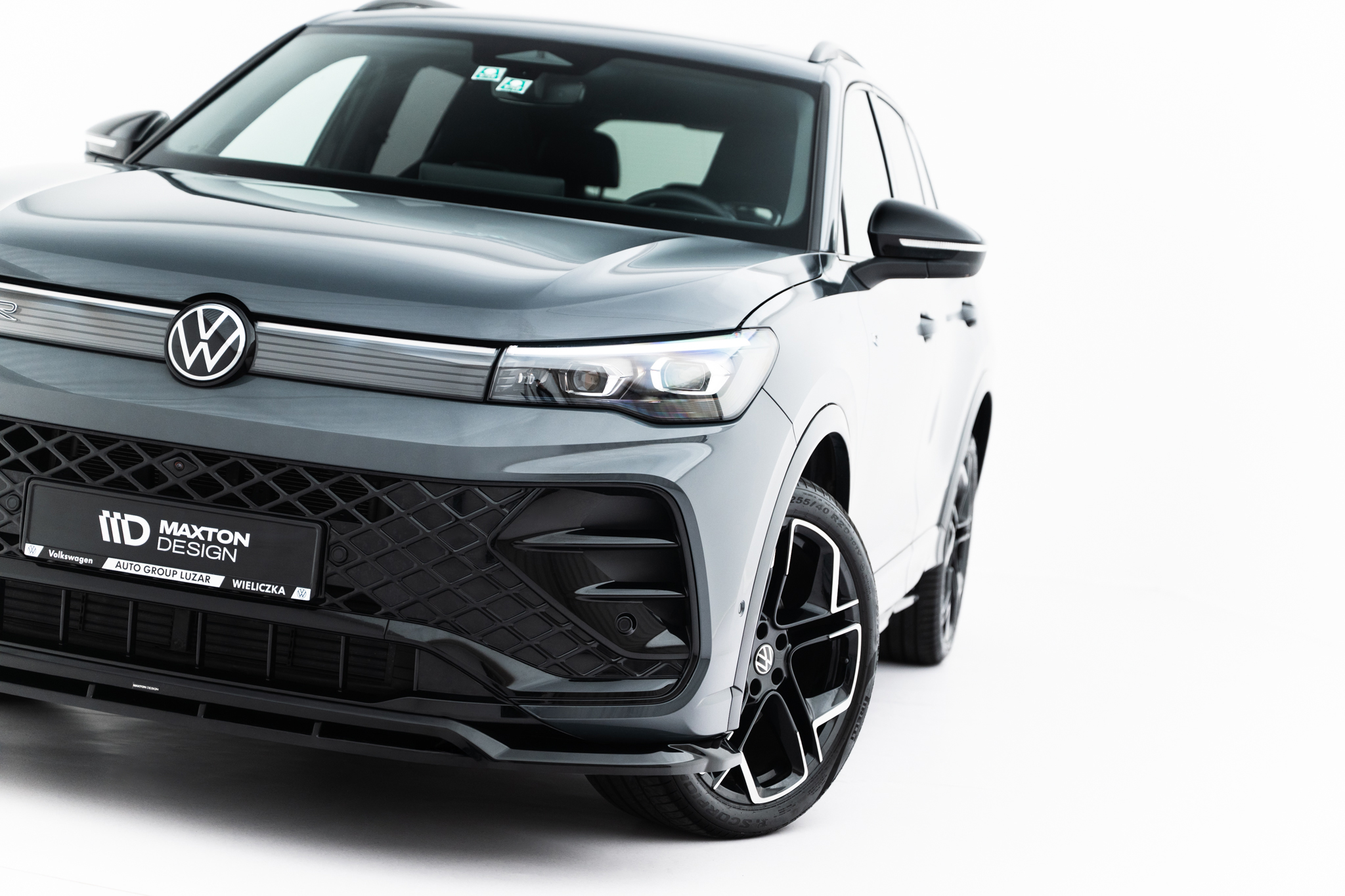 FRONT SPLITTER V.2 SUITABLE FOR VOLKSWAGEN TIGUAN R-LINE MK3 – MAXTON DESIGN - 4