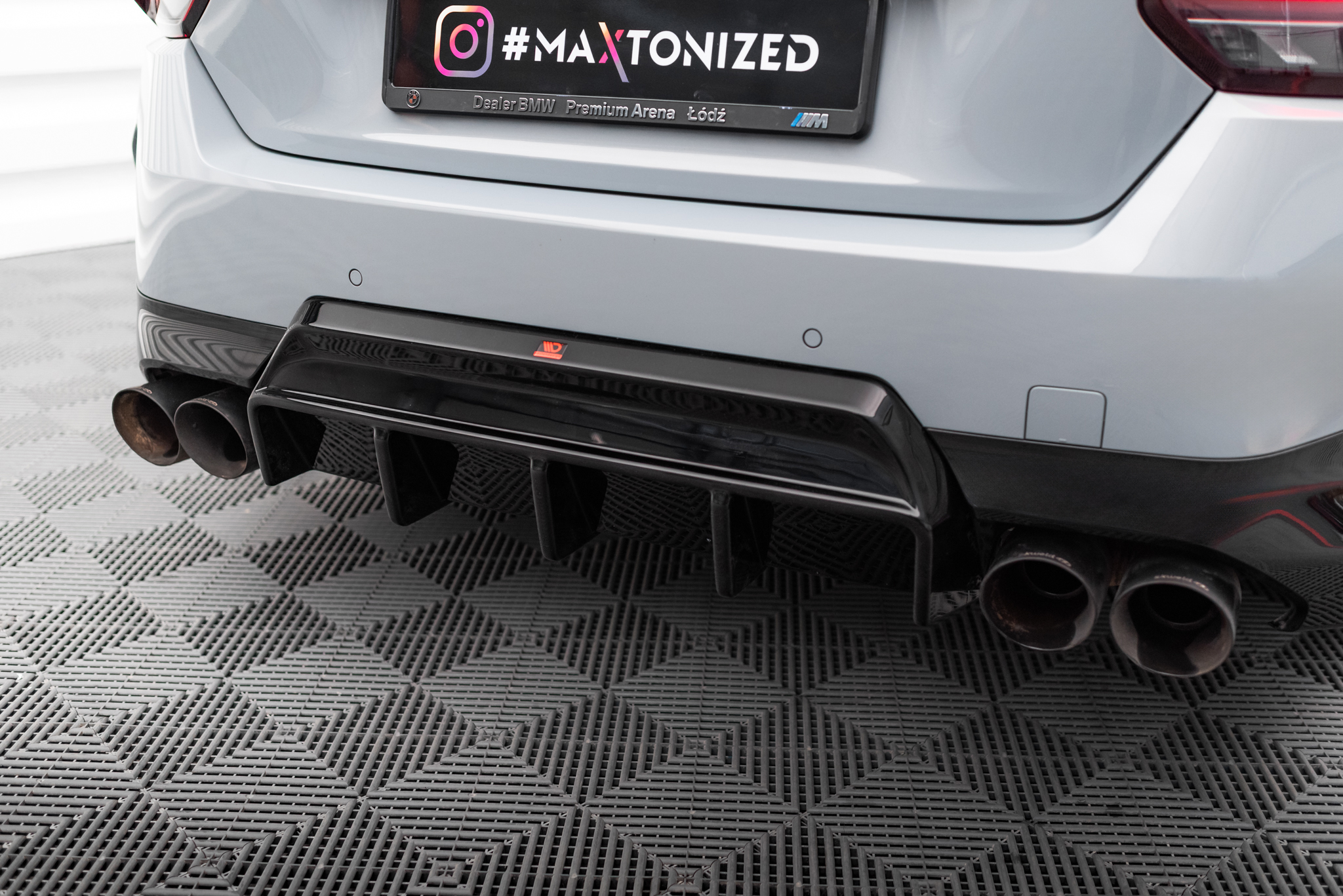 REAR VALANCE SUITABLE FOR BMW M240I COUPE G42 – MAXTON DESIGN - 6