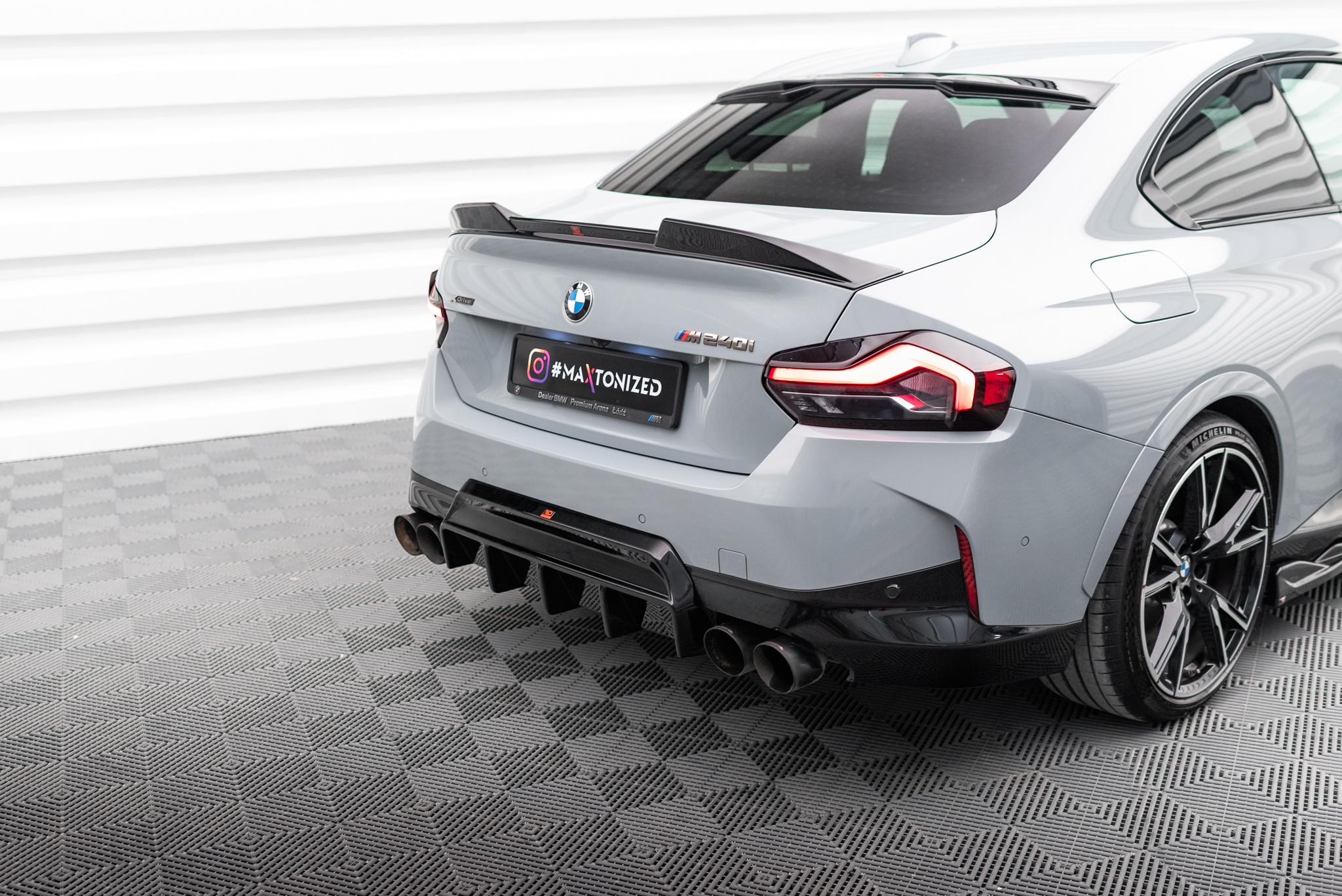 REAR VALANCE SUITABLE FOR BMW M240I COUPE G42 – MAXTON DESIGN