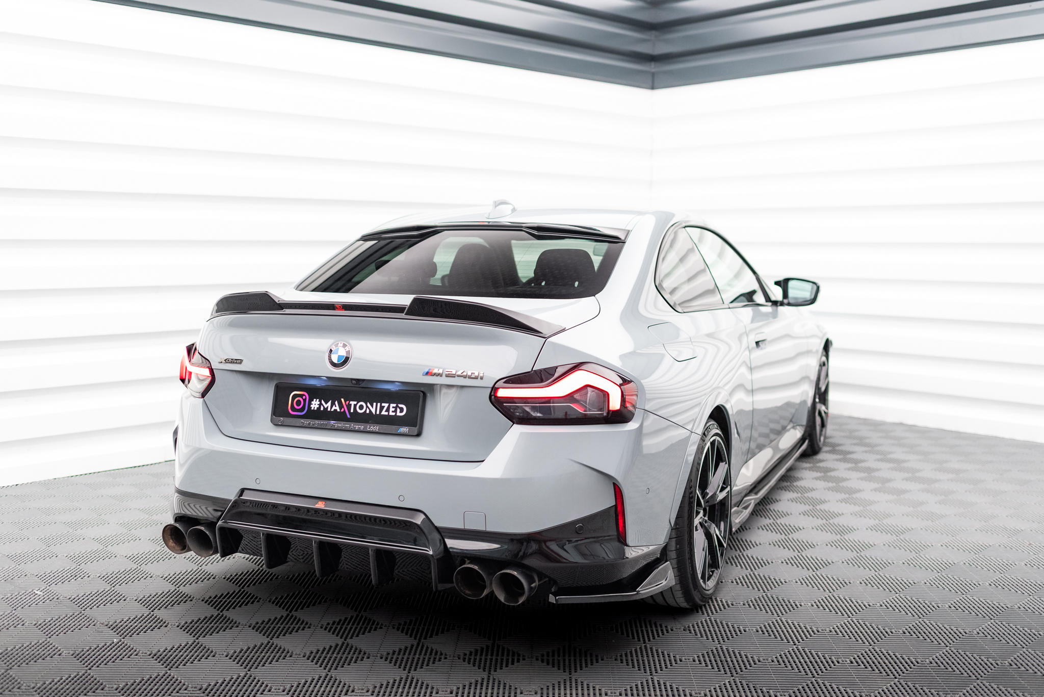 REAR VALANCE SUITABLE FOR BMW M240I COUPE G42 – MAXTON DESIGN - 7