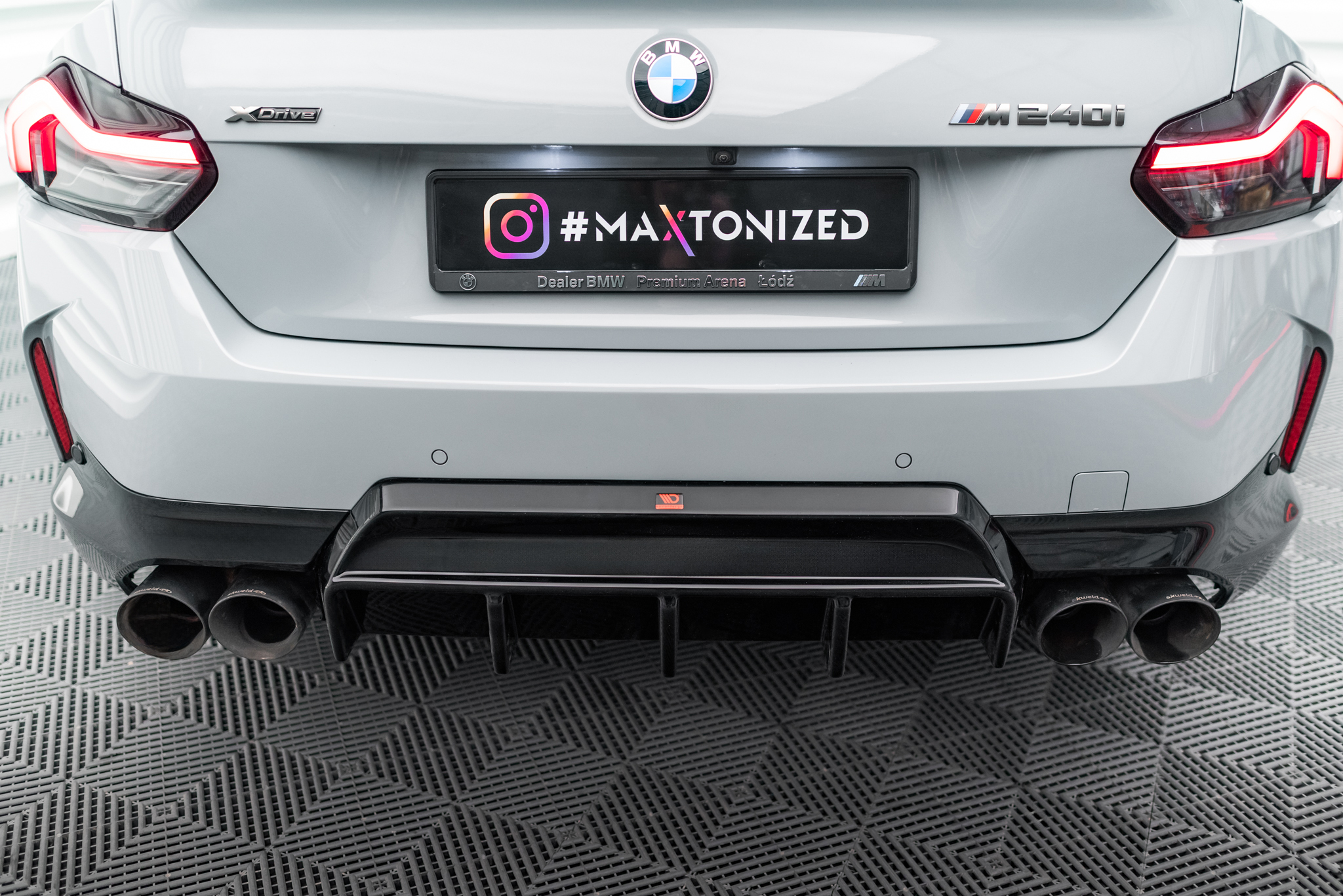 REAR VALANCE SUITABLE FOR BMW M240I COUPE G42 – MAXTON DESIGN - 5