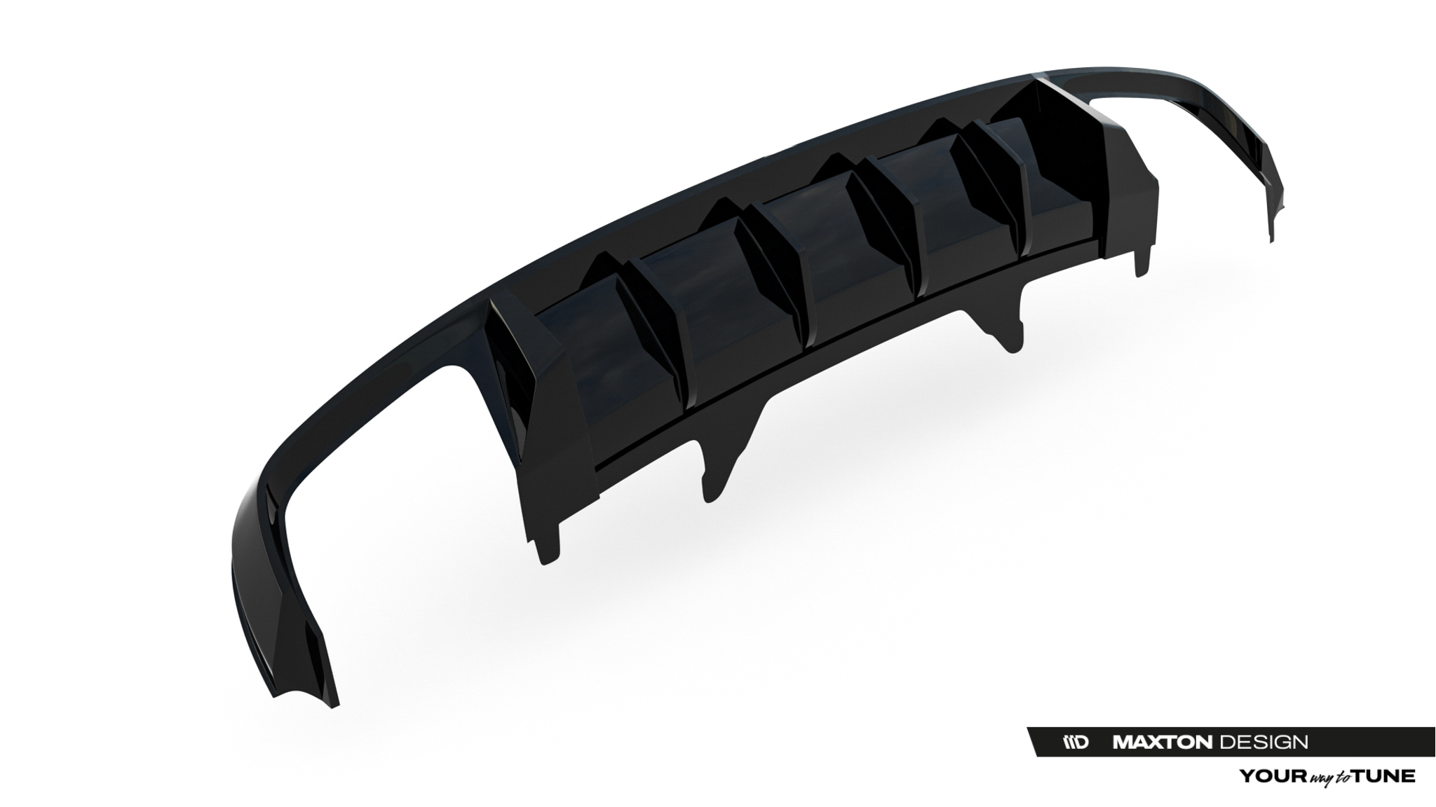 REAR VALANCE SUITABLE FOR AUDI S4 SEDAN / AVANT B9 – MAXTON DESIGN - 2