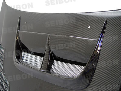 SUBARU IMPREZA 98-01 SEIBON CW CARBON HOOD - 3