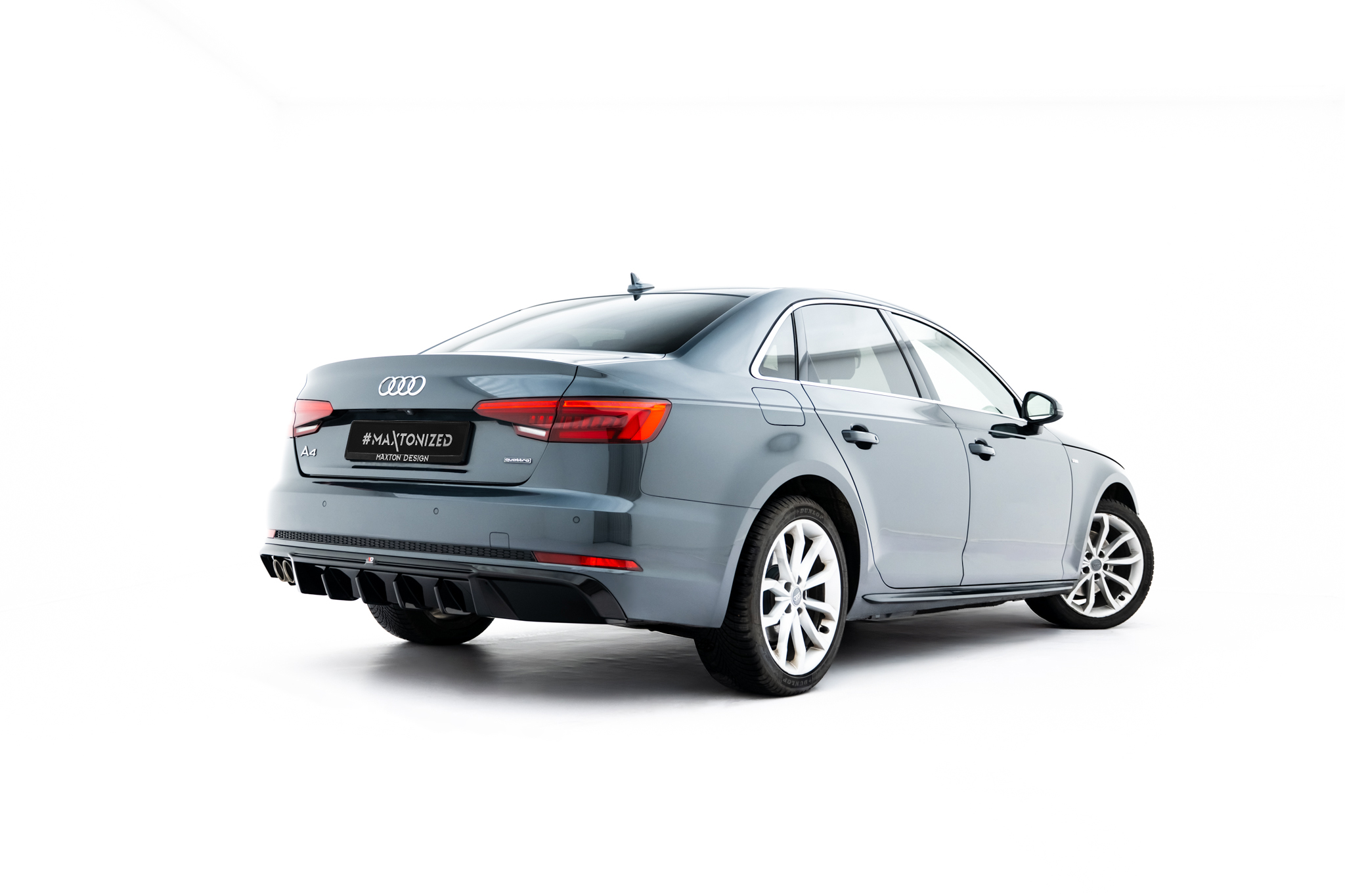 REAR VALANCE V.2 SUITABLE FOR AUDI A4 S-LINE SEDAN / AVANT B9 – MAXTON DESIGN - 7