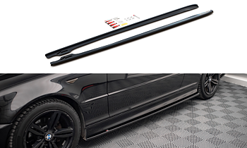 Side Skirts Diffusers V.2 Bmw 3 Coupe M-pack E46 (1999-2005)