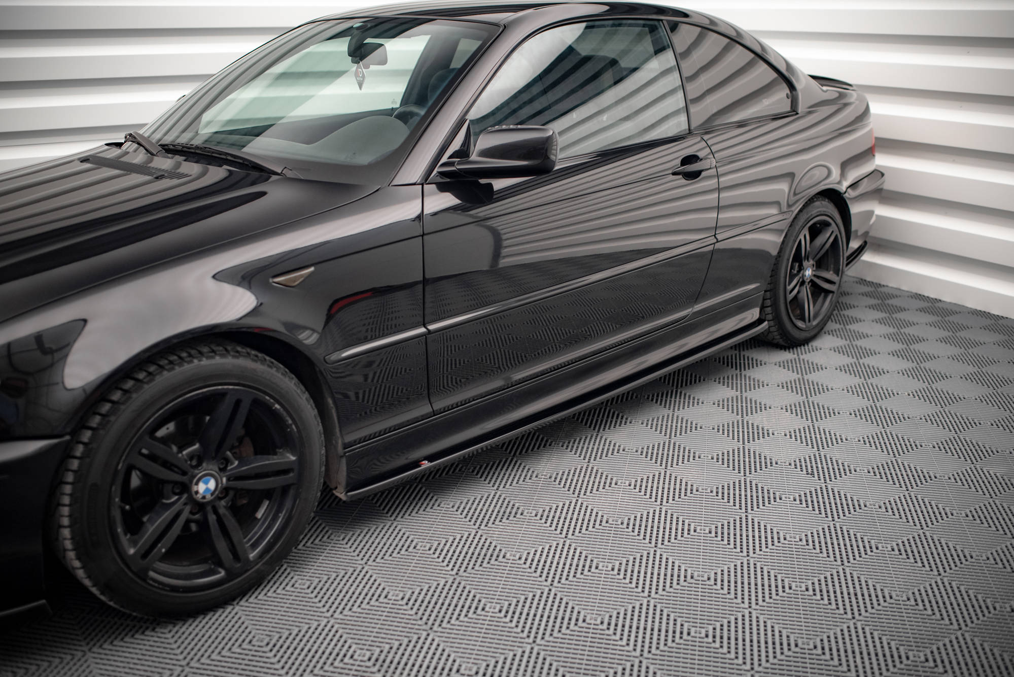 Side Skirts Diffusers V.2 Bmw 3 Coupe M-pack E46 (1999-2005) - 3