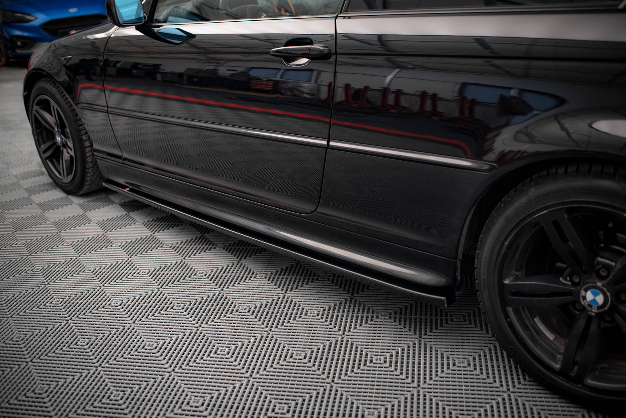 Side Skirts Diffusers V.2 Bmw 3 Coupe M-pack E46 (1999-2005) - 4