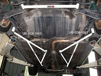 HONDA INTEGRA 94-01 DC2 ULTRA-R 2X 3-POINT FLOOR BARS