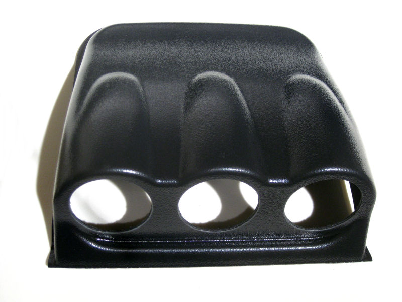 SUBARU IMPREZA 96-00 ABS DASH TRIPLE GAUGE POD 3X52MM [SIX] - 3