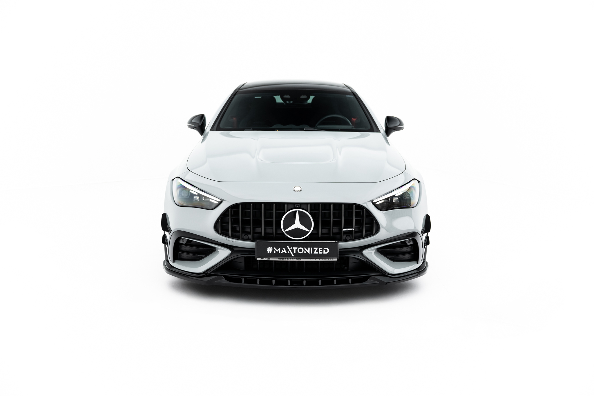 FRONT SPLITTER SUITABLE FOR MERCEDES-AMG CLE 53 AERO C236 – MAXTON DESIGN - 2