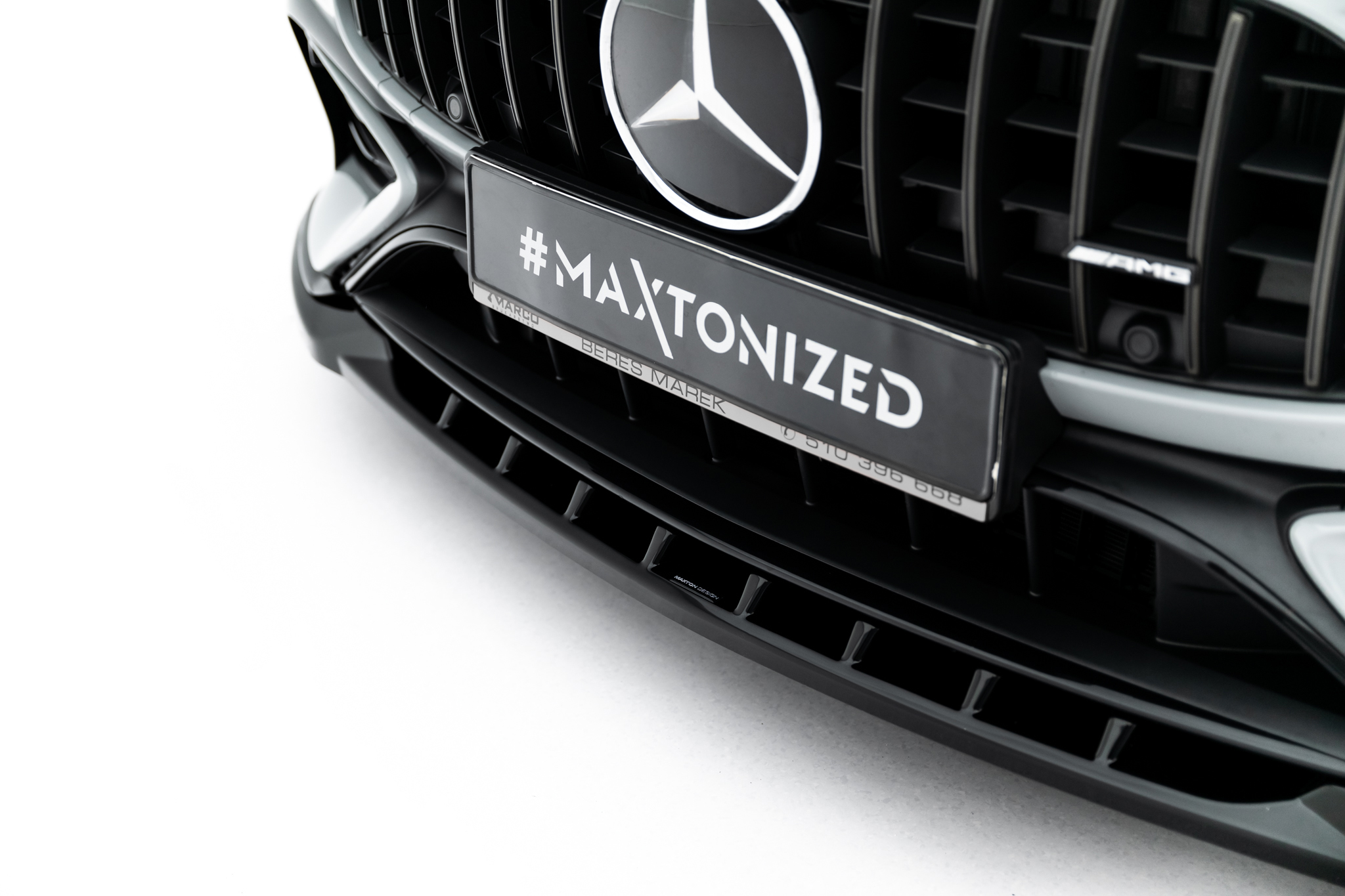 FRONT SPLITTER SUITABLE FOR MERCEDES-AMG CLE 53 AERO C236 – MAXTON DESIGN - 5