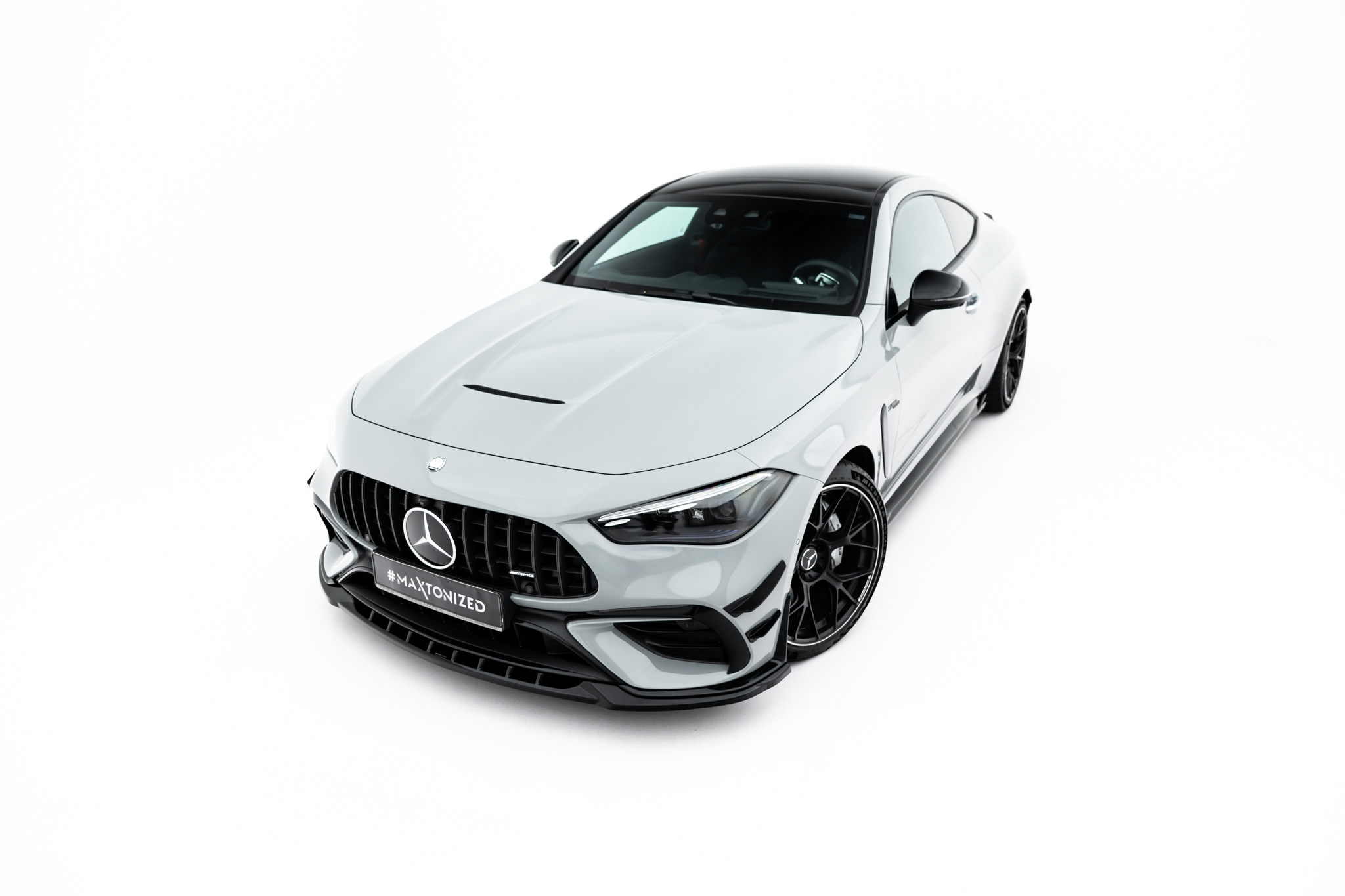 FRONT SPLITTER SUITABLE FOR MERCEDES-AMG CLE 53 AERO C236 – MAXTON DESIGN