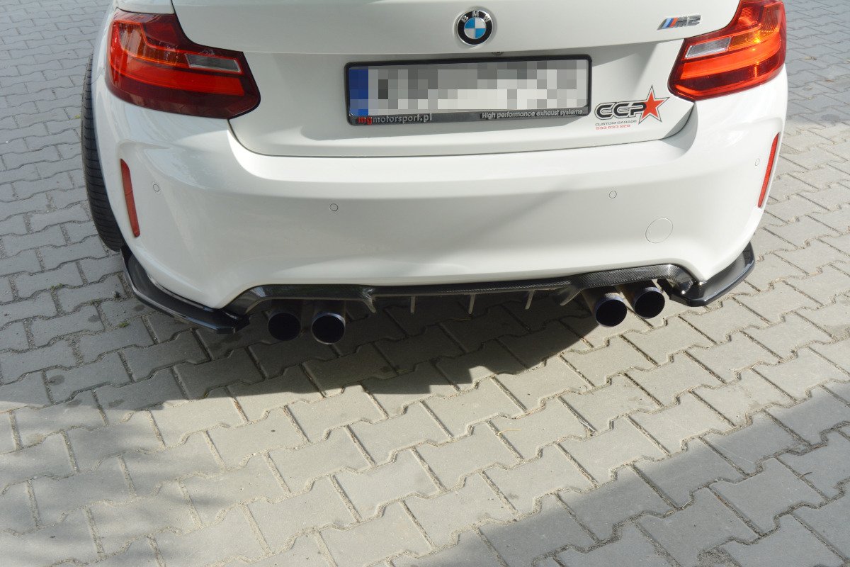 Rear Side Splitters BMW M2 F87 Coupe - 7