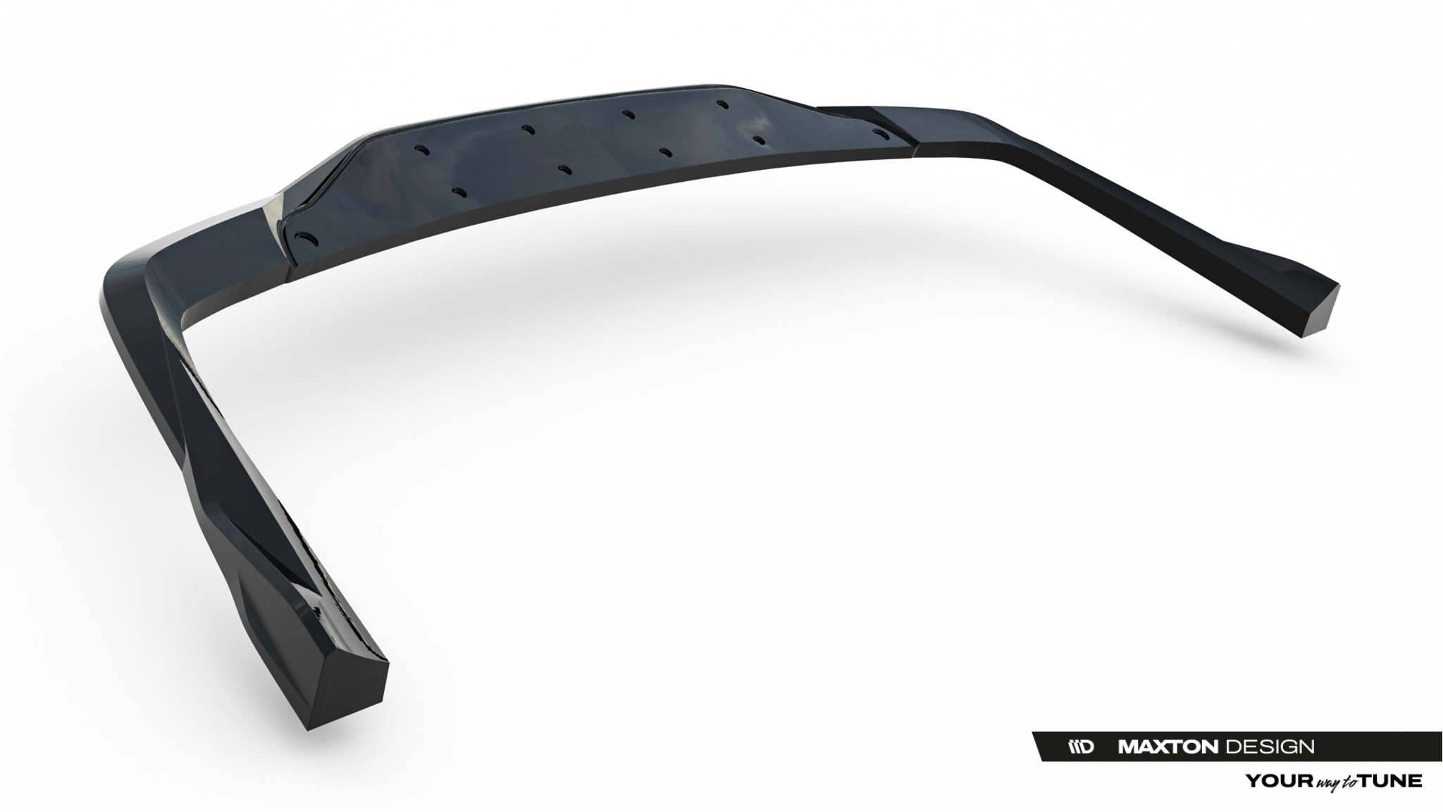 REAR SPLITTER (WITH VERTICAL BARS) SUITABLE FOR MERCEDES-AMG CLE 53 AERO C236 – MAXTON DESIGN - 2