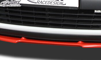 FRONT SPOILER VARIO-X RENAULT CLIO 3 PHASE 2 (NOT RS) FRONT LIP SPLITTER