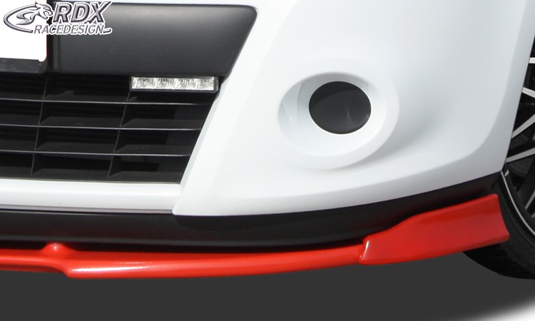 FRONT SPOILER VARIO-X RENAULT CLIO 3 PHASE 2 (NOT RS) FRONT LIP SPLITTER - 3