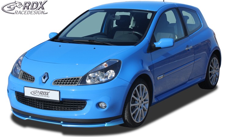 FRONT SPOILER VARIO-X RENAULT CLIO 3 RS PHASE 1 FRONT LIP SPLITTER - 2