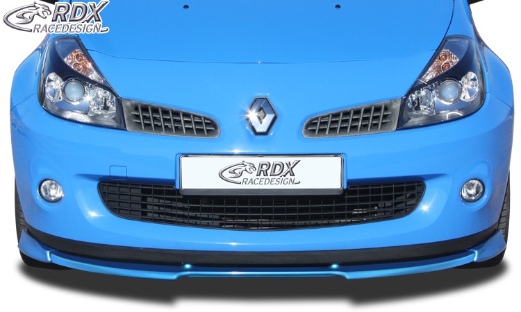 FRONT SPOILER VARIO-X RENAULT CLIO 3 RS PHASE 1 FRONT LIP SPLITTER - 4
