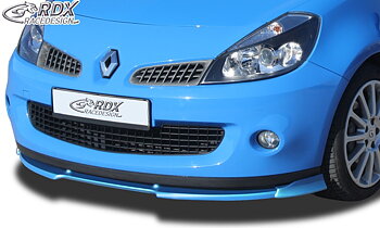 FRONT SPOILER VARIO-X RENAULT CLIO 3 RS PHASE 1 FRONT LIP SPLITTER