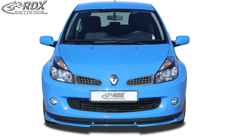 FRONT SPOILER VARIO-X RENAULT CLIO 3 RS PHASE 1 FRONT LIP SPLITTER - 3