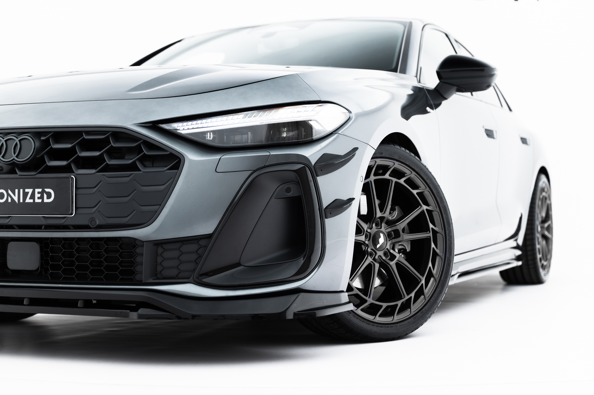 FRONT BUMPER WINGS (CANARDS) SUITABLE FOR AUDI A5 S-LINE / S5 SEDAN / AVANT B10 – MAXTON DESIGN - 6