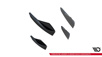 FRONT BUMPER WINGS (CANARDS) SUITABLE FOR AUDI A5 S-LINE / S5 SEDAN / AVANT B10 – MAXTON DESIGN