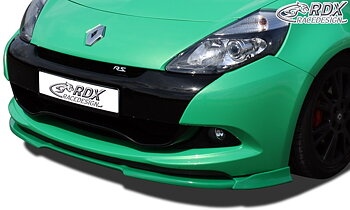 FRONT SPOILER VARIO-X RENAULT CLIO 3 RS PHASE 2 FRONT LIP SPLITTER