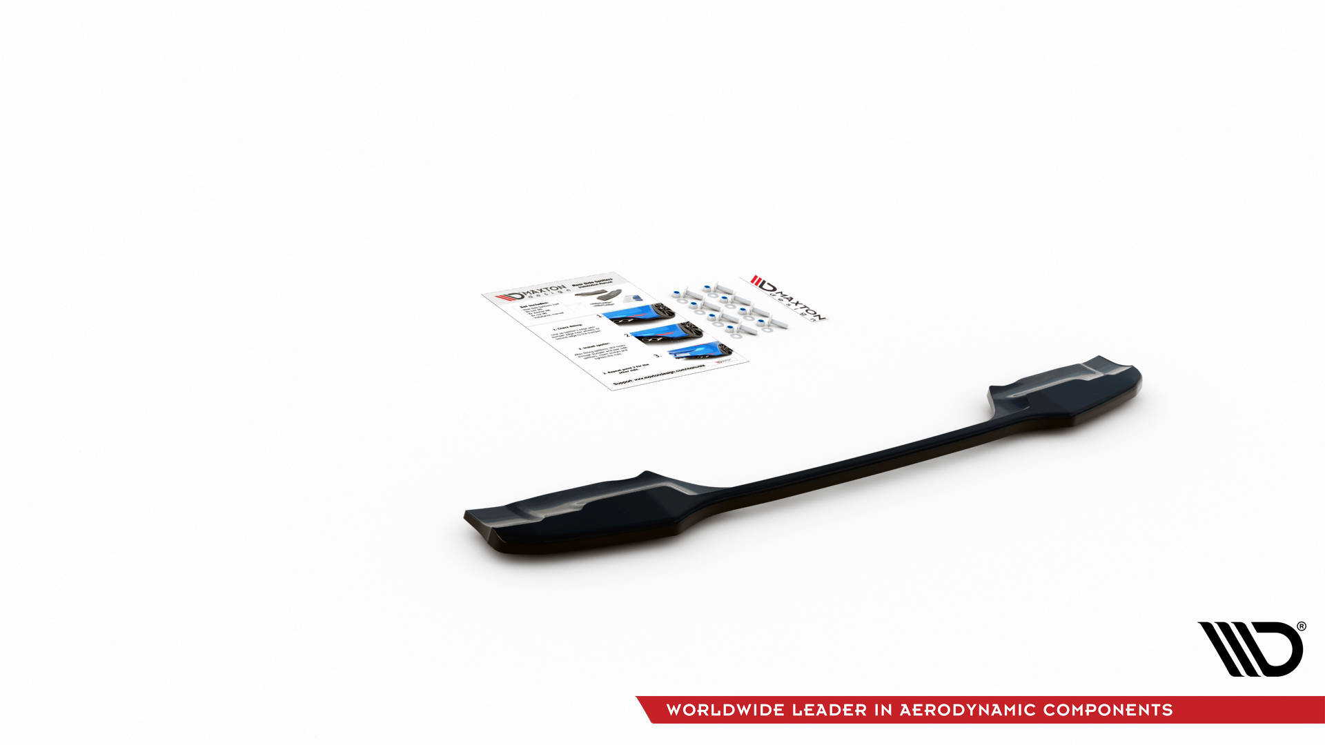 Central Rear Splitter BMW X1 M-Pack F48 (2015-2019) - 5