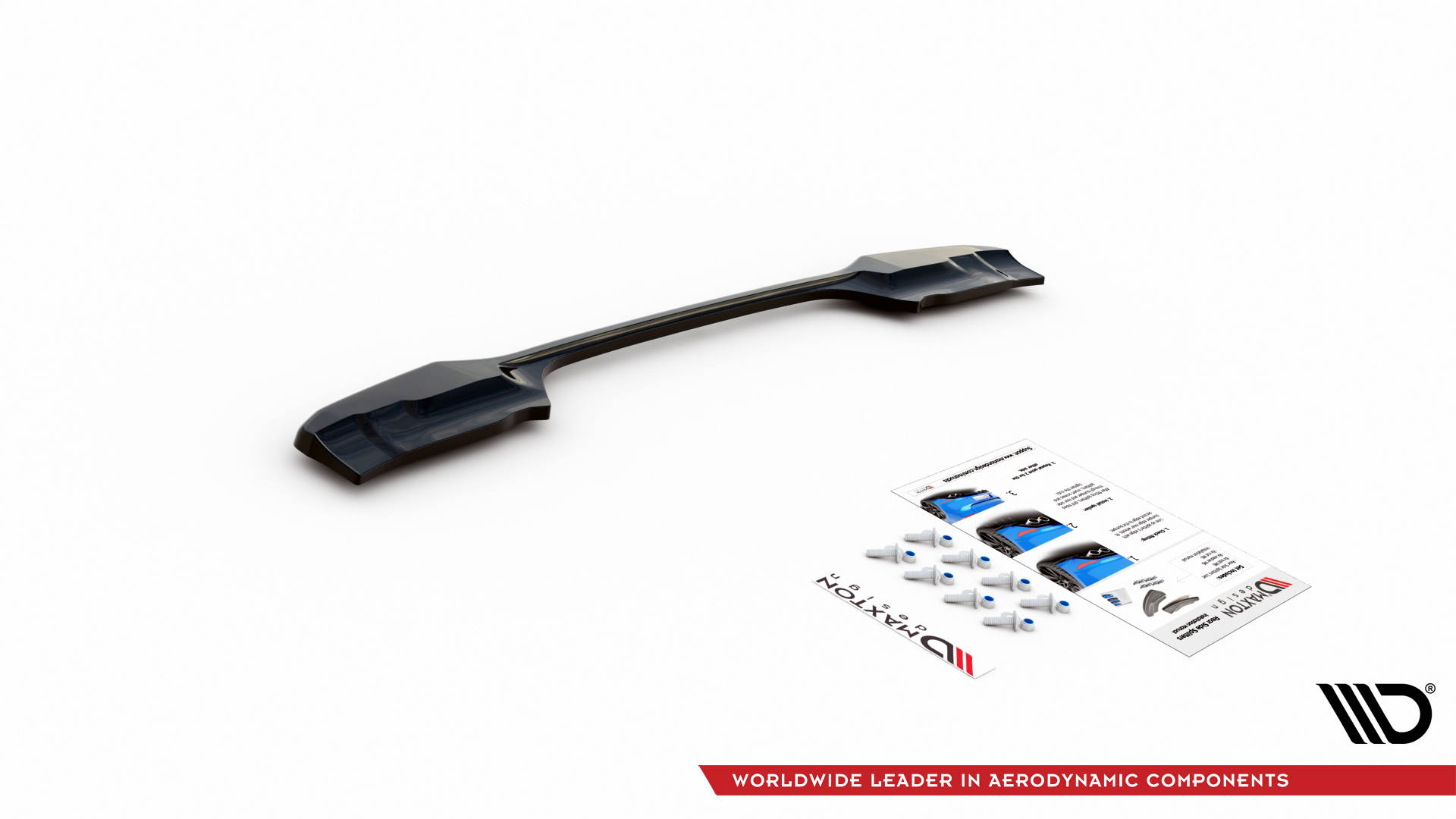 Central Rear Splitter BMW X1 M-Pack F48 (2015-2019) - 6
