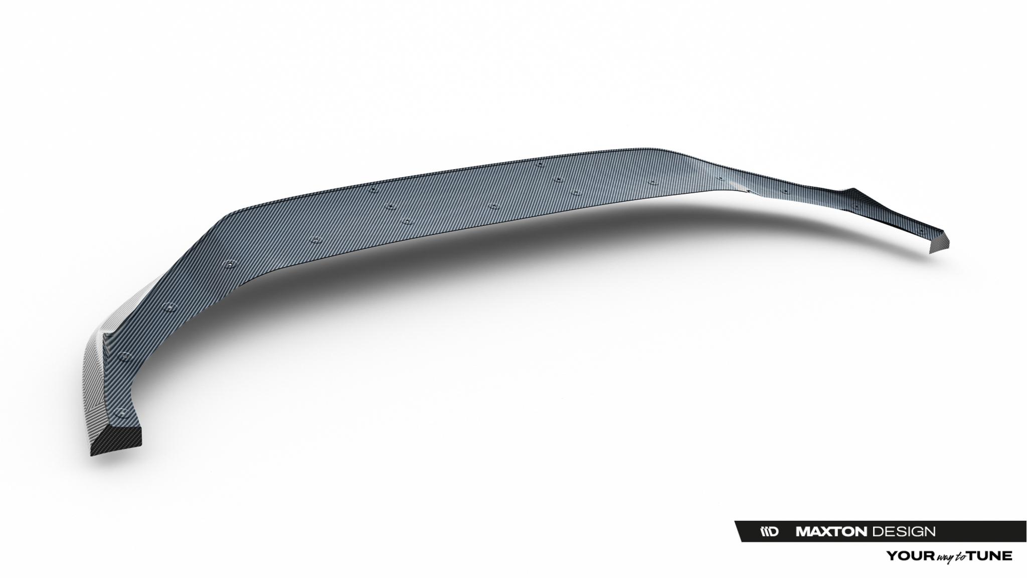 PREPREG CARBON FIBER FRONT SPLITTER SUITABLE FOR AUDI SQ8 / Q8 S-LINE MK1 FACELIFT – MAXTON DESIGN - 6