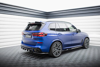 Central Rear Splitter (Vertical Bars) V.1 BMW X5 M-Pack G05 Facelift