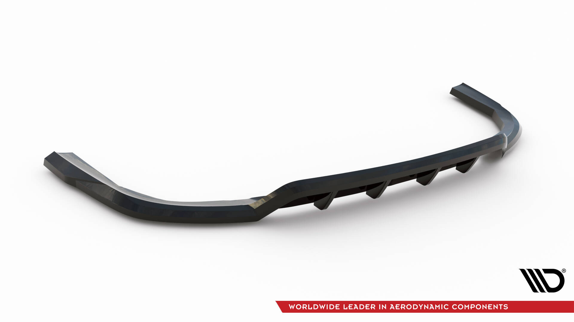 Central Rear Splitter (Vertical Bars) V.1 BMW X5 M-Pack G05 Facelift - 6