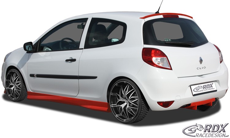 REAR DIFFUSOR U-DIFF RENAULT CLIO 3 PHASE 1 / 2 - 2