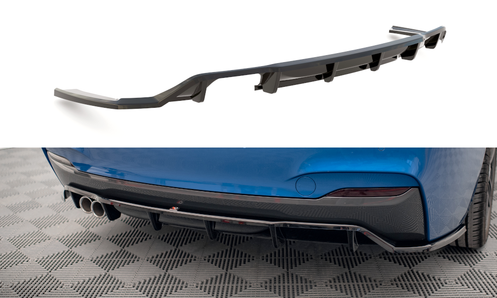 Central Rear Splitter (Vertical Bars) BMW 2 M-Pack F22
