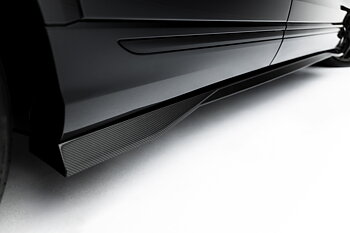 PREPREG CARBON FIBER SIDE SKIRTS SUITABLE FOR AUDI SQ8 / Q8 S-LINE MK1 FACELIFT – MAXTON DESIGN